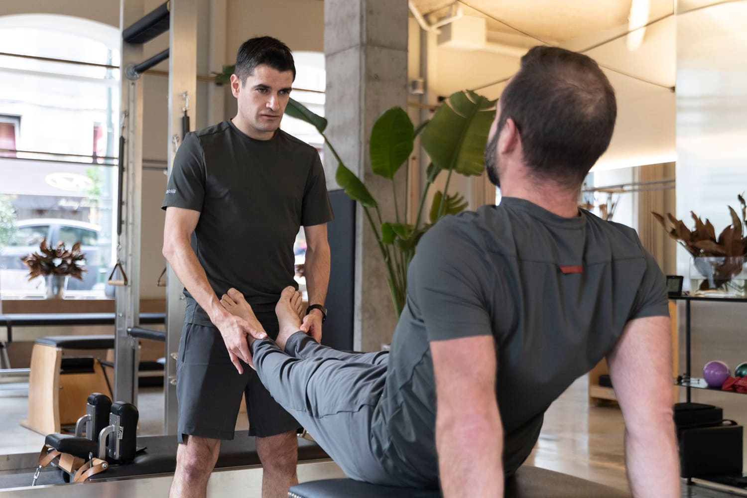 Clase de pilates personalizada